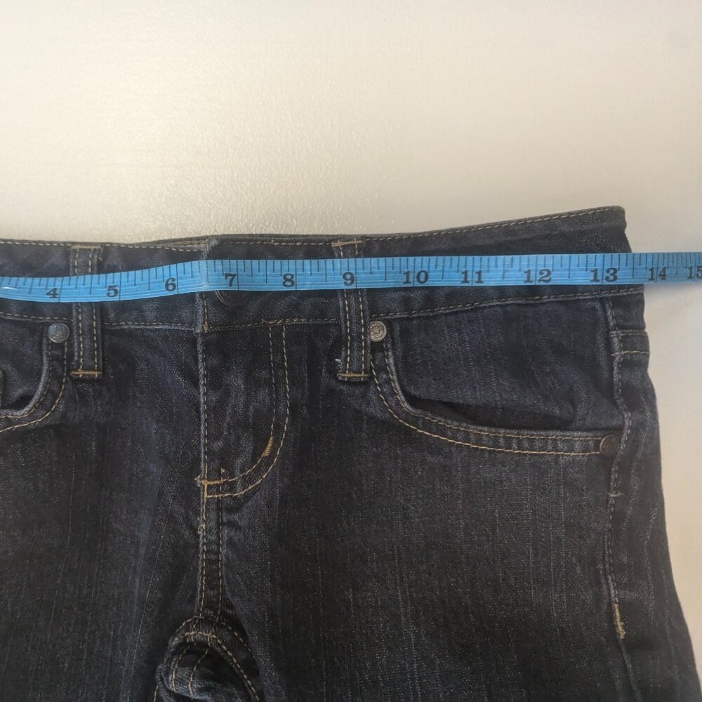 American Rag Size 0S Dark Wash Boot Cut Jeans - Picture 5 of 13